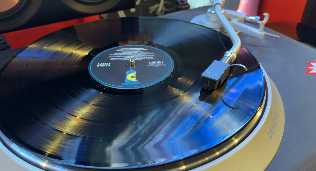 Turntable Playing